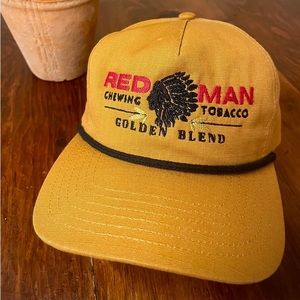 Vintage Red Man Hat